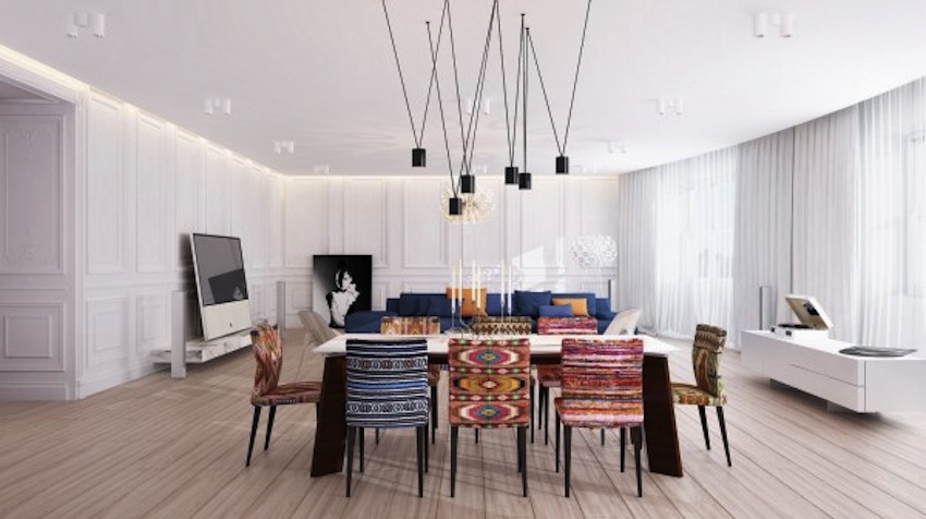 modern dining rooms