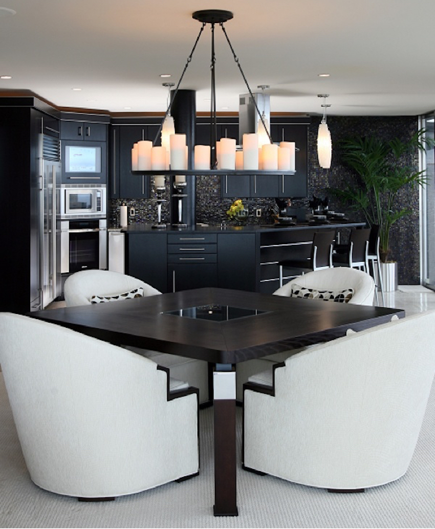 10 Modern Black and White Dining Room Sets That Will Inspire You
