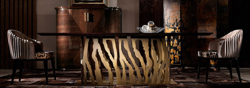 Roberto Cavalli will Surprise Everyone at Salone del Mobile 2016 ➤ Discover the season's newest designs and inspirations. Visit us at www.moderndiningtables.net #diningtables #homedecorideas #diningroomideas @ModDiningTables