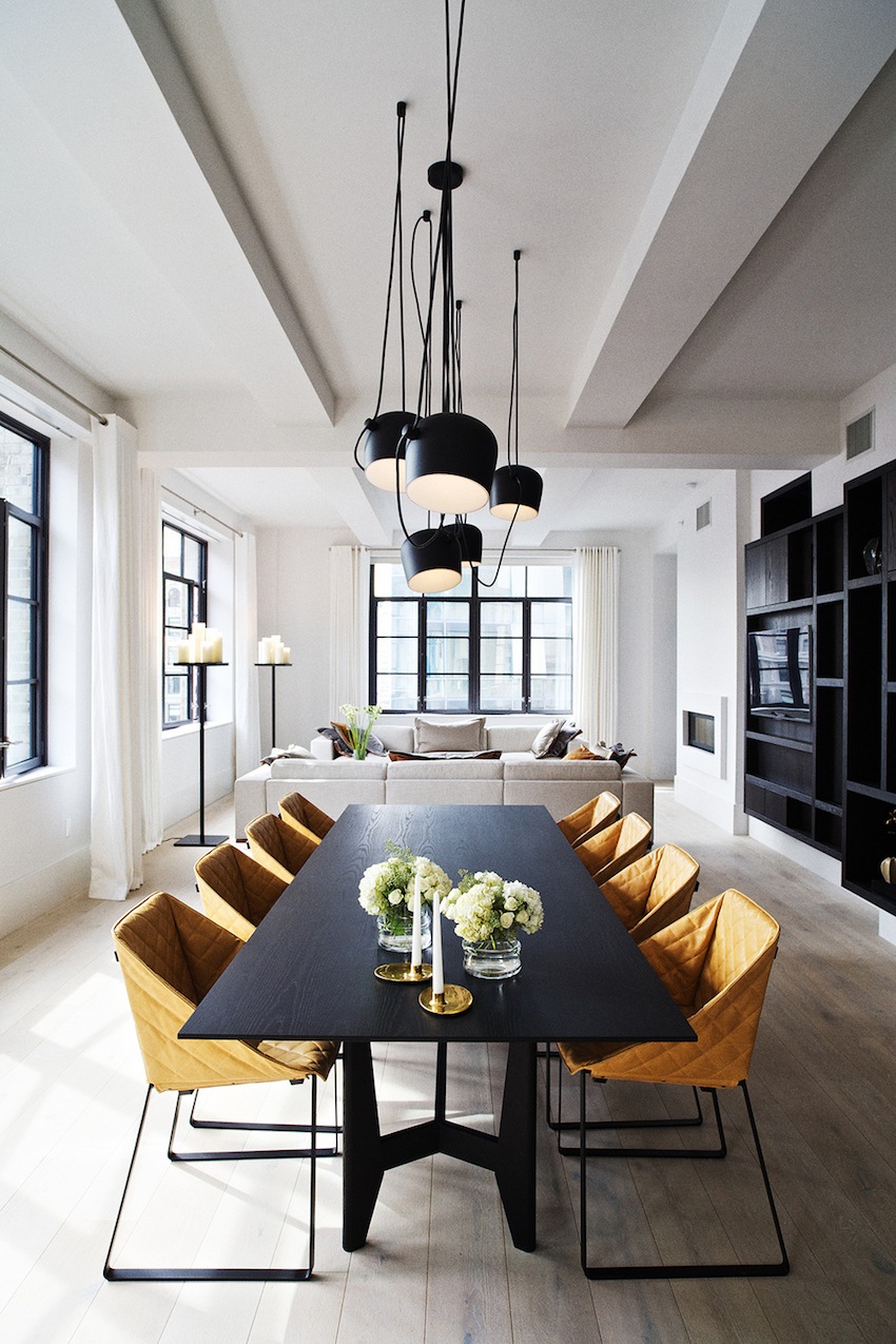 Black Dining Tables That Will Make You Host a Dinner ➤ Discover the season's newest designs and inspirations. Visit us at www.moderndiningtables.net #diningtables #homedecorideas #diningroomideas @ModDiningTables