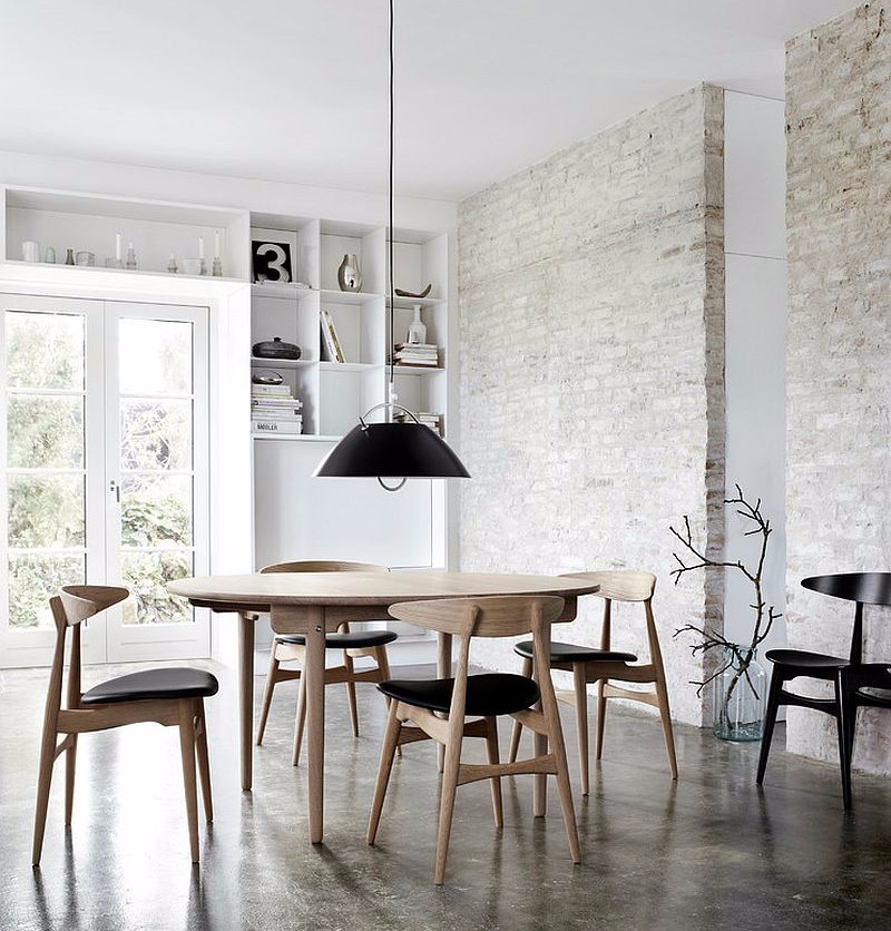 industrial-dining-room-with-a-fabulous-finish-for-the-exposed-brick-wall