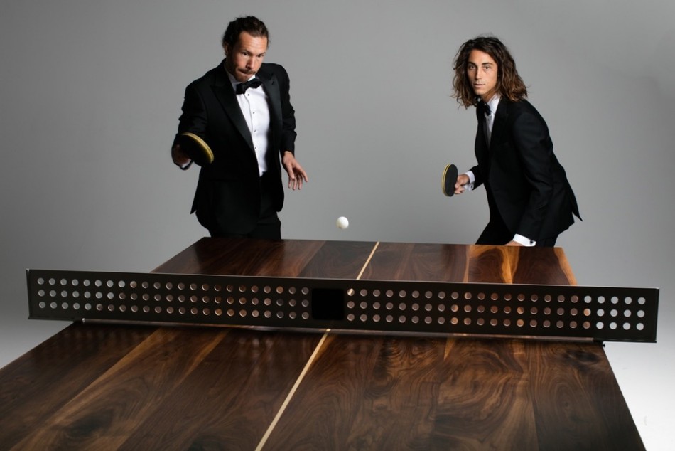You Can Play Ping Pong In This Dining Table | www.bocadolobo.com #diningtable #pingpong #creativedesign #diningroom @moderndiningtables