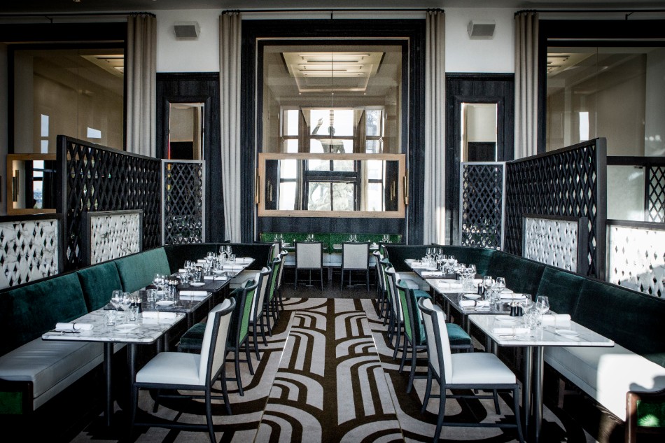 A Parisian Restaurant Designed By Interior Designers Gilles & Boisser | www.bocadolobo.com #interiordesign #luxury #moderndiningtable #restaurants #paris #topinteriordesigners @moderndiningtables