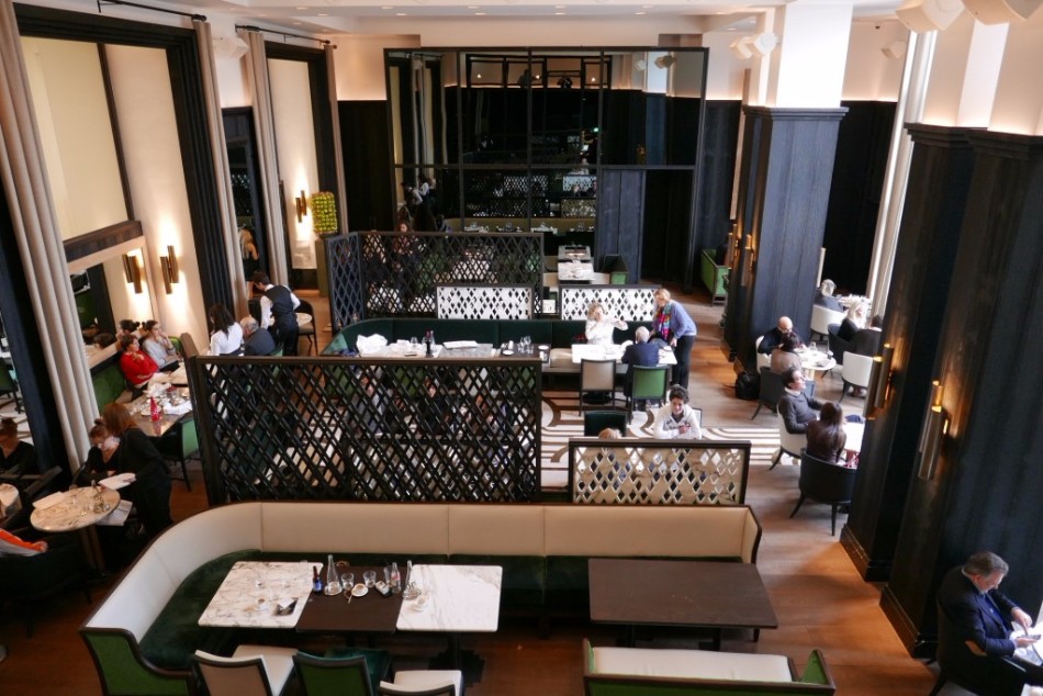 A Parisian Restaurant Designed By Interior Designers Gilles & Boisser | www.bocadolobo.com #interiordesign #luxury #moderndiningtable #restaurants #paris #topinteriordesigners @moderndiningtables