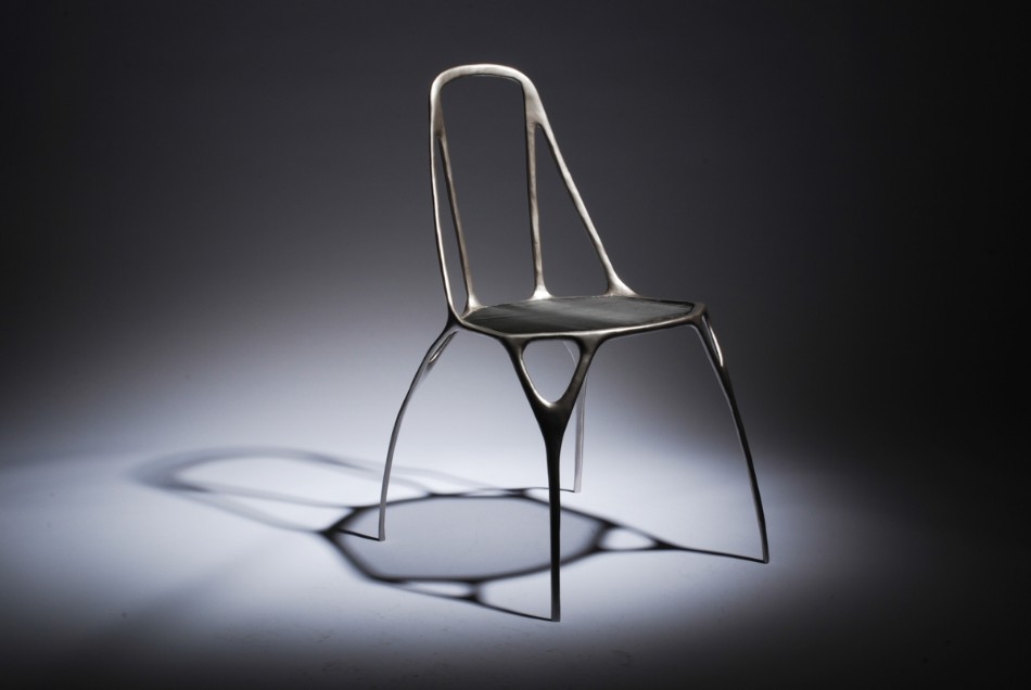 Benjamin Nordsmark Created Art From Dining Chairs | www.bocadolobo.com #diningchairs #artisticchairs #artfurniture #thediningroom #diningarea #diningdesign #moderndiningtable @moderndiningtable