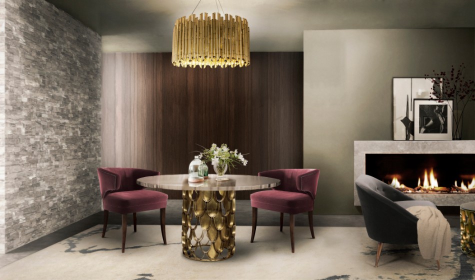 Get Inspired With These Luxury Dining Tables | www.bocadolobo.com #diningtable #moderndiningtable #diningroom #luxurybrands #luxury #thediningroom #roomdesign #minotti #busnelli #brabbu #fendi #fendicasa @moderndiningtables