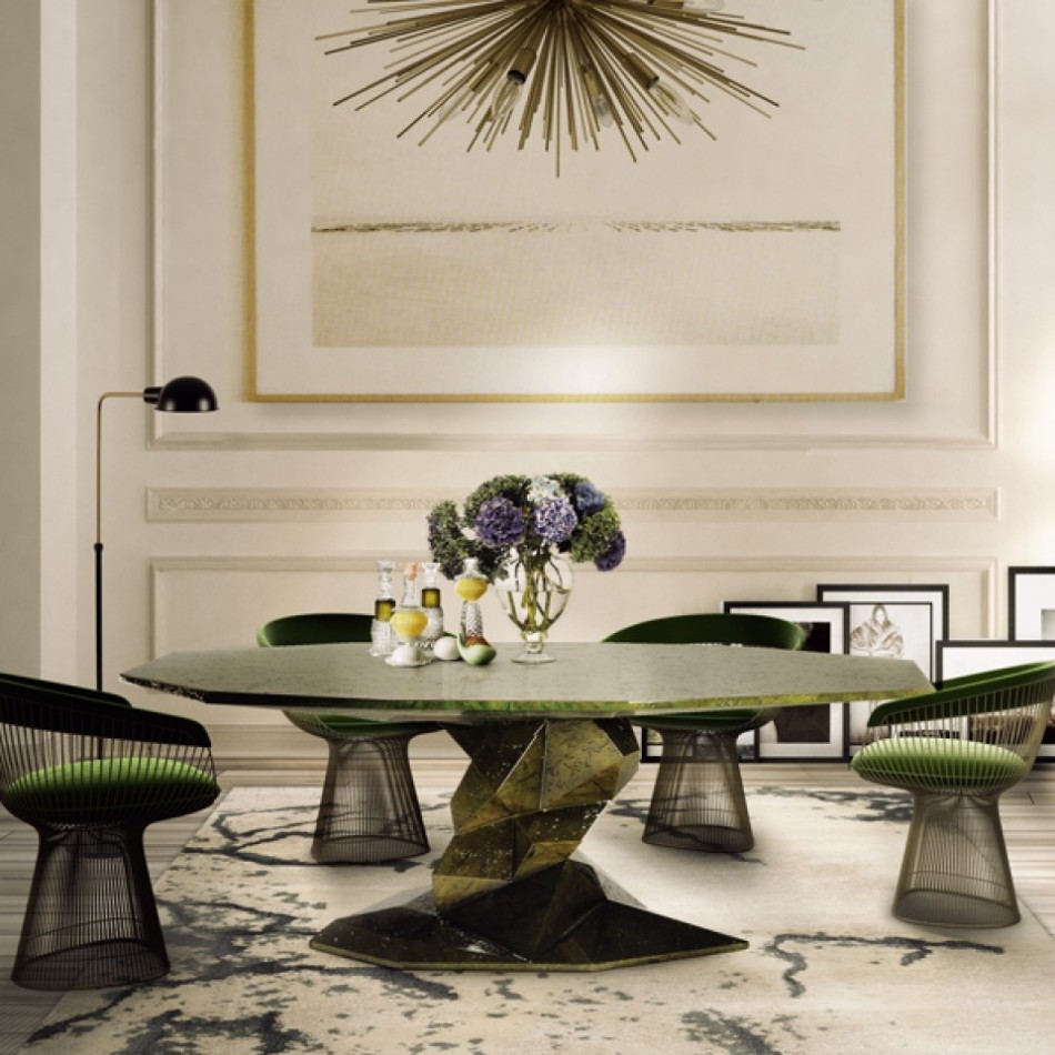 Statement Pieces 15 Round Dining Tables | www.bocadolobo.com #moderndiningtables #roundtables #diningroom #thediningroom #diningarea #statement @moderndiningtables
