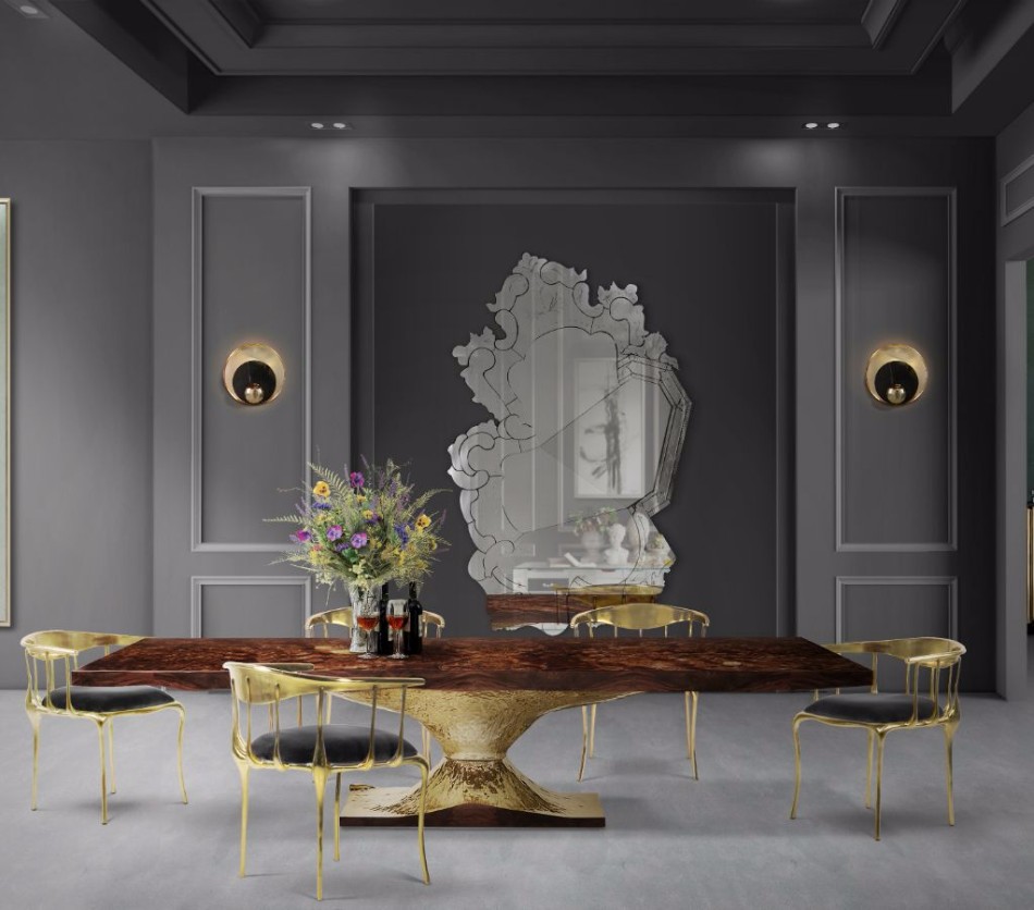 7 Modern Dining Tables By Boca do Lobo’s Limited Edition Collection | www.bocadolobo.com #diningtables #tables #diningroom #thediningroom #diningarea #diningareadesign #roomdesign #productdesign #creativedesign #luxury #luxurious #luxurydiningtables #luxurybrands #famousbrands #limitededition @moderndiningtables