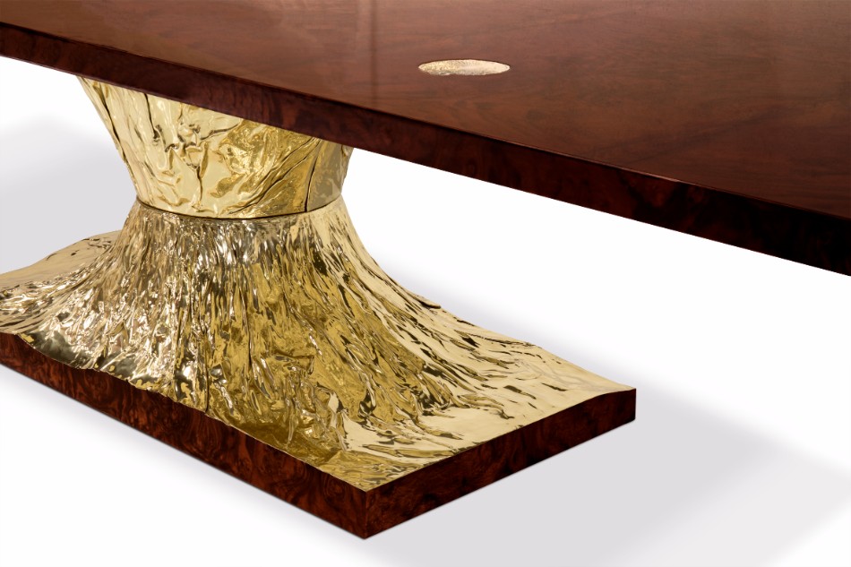 The One and Only Metamorphosis Modern Dining Table | www.bocadolobo.com #moderndiningtables #diningtables #luxuryfurniture #luxurybrands #diningroom #diningarea #tables #productdesign @moderndiningtables