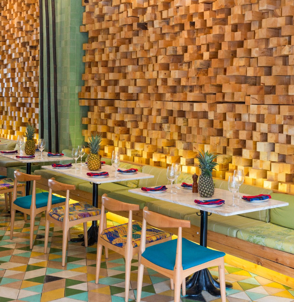 Get Inspired by this Colorful and Outstanding Restaurant Design | www.bocadolobo.com #diningroom #diningarea #thediningroom #diningchairs #restaurants #luxuryrestaurants #restaurantdesign #roomdesign #moderndiningtables @moderndiningtables