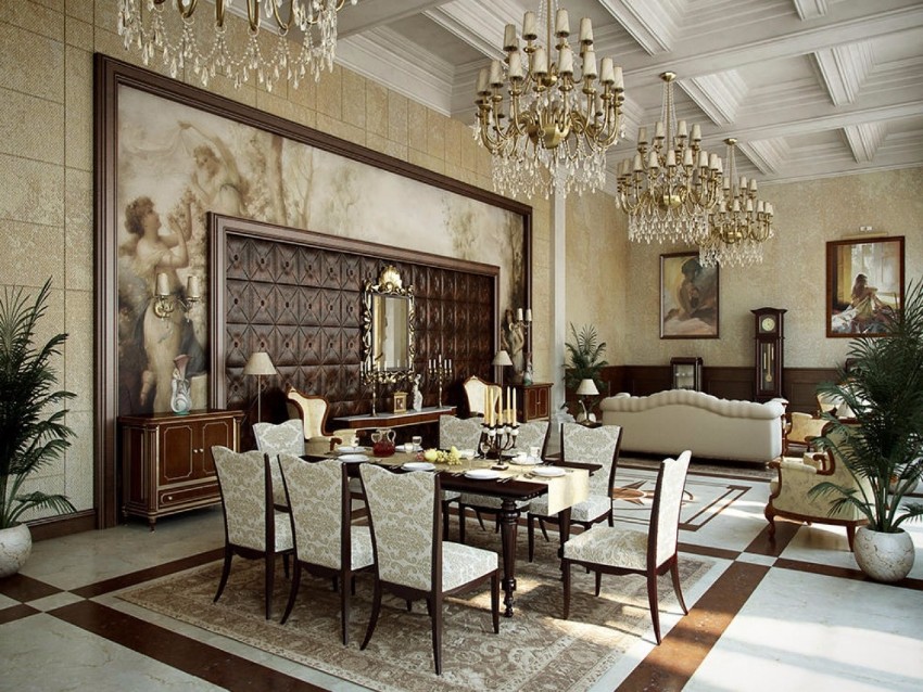 10 Brilliant Gold Dining Rooms by World’s Top Interior Designers