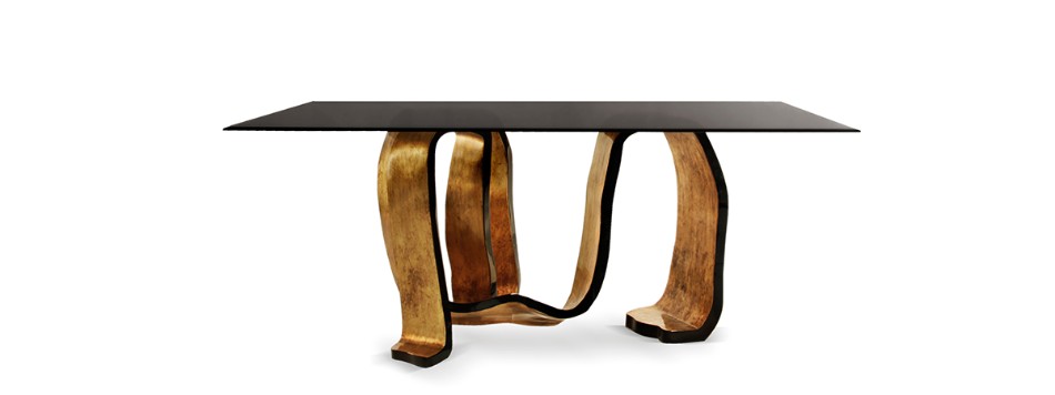 10 Amazing Statement Pieces for The Dining Room | www.bocadolobo.com #moderndiningtables #diningroom #thediningroom #diningtables #luxuryfurniture #statementpieces #diningarea #luxurybrands #exclusivedesign @moderndiningtables