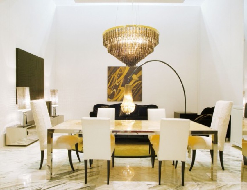 10 Metal Dining Tables for a Contemporary and Luxurious Dining Room