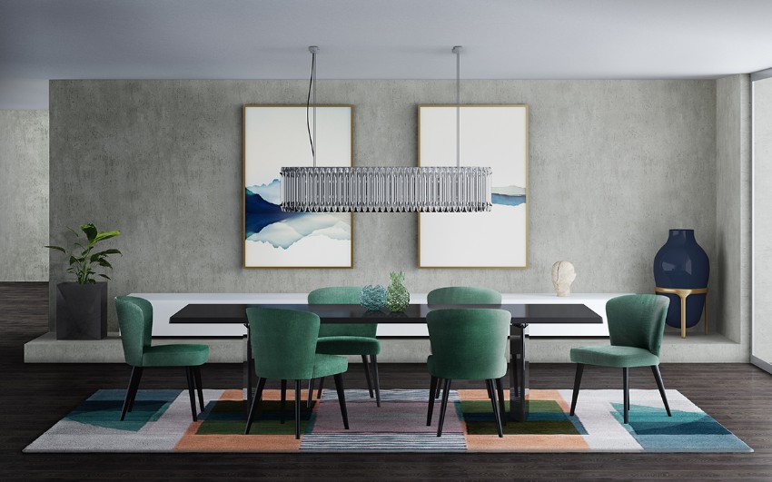 10 Rugs That Can Be the Heart of Your Dining Area