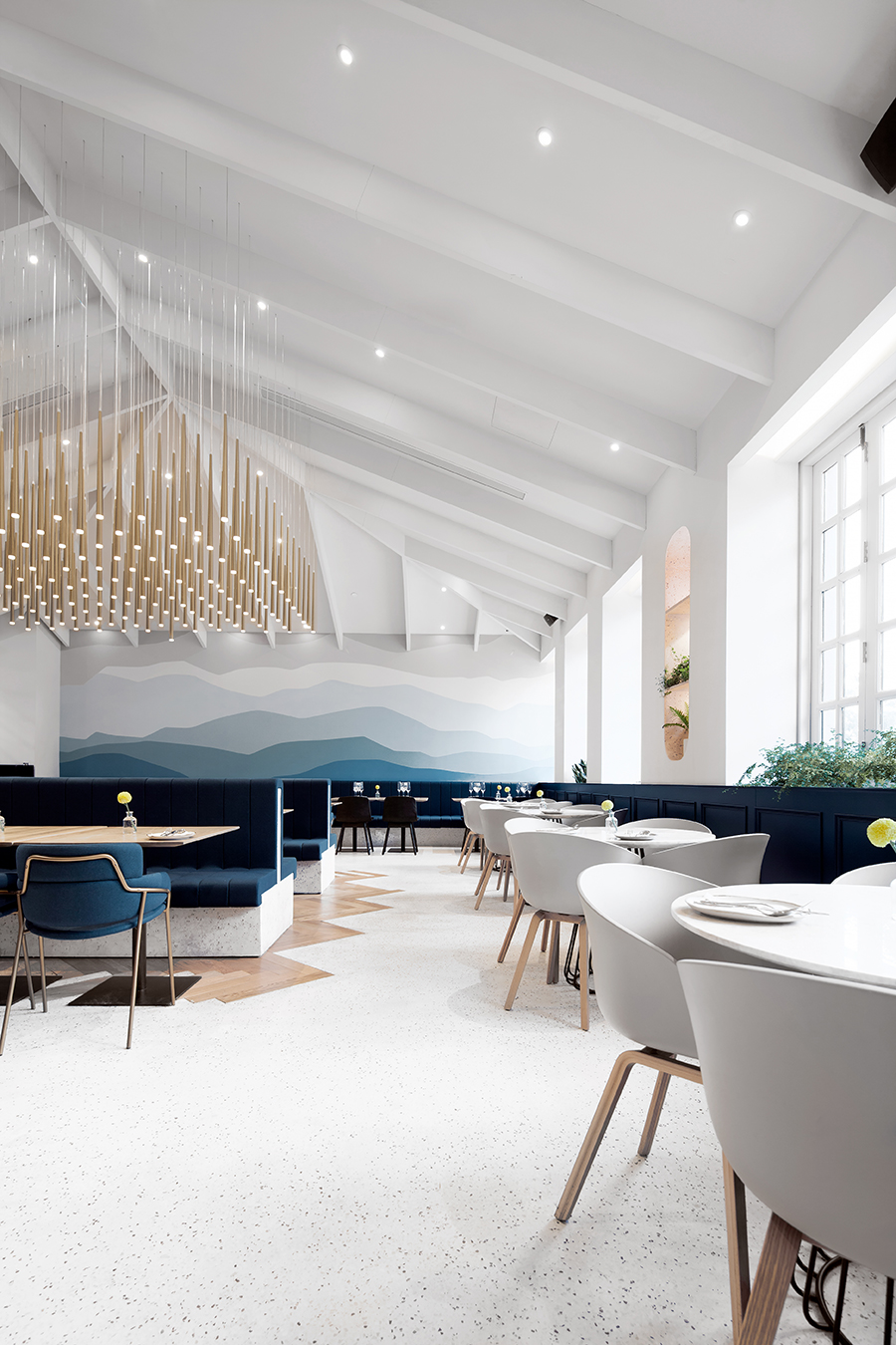 When An Old School Building Turns Into a Luxury Restaurant