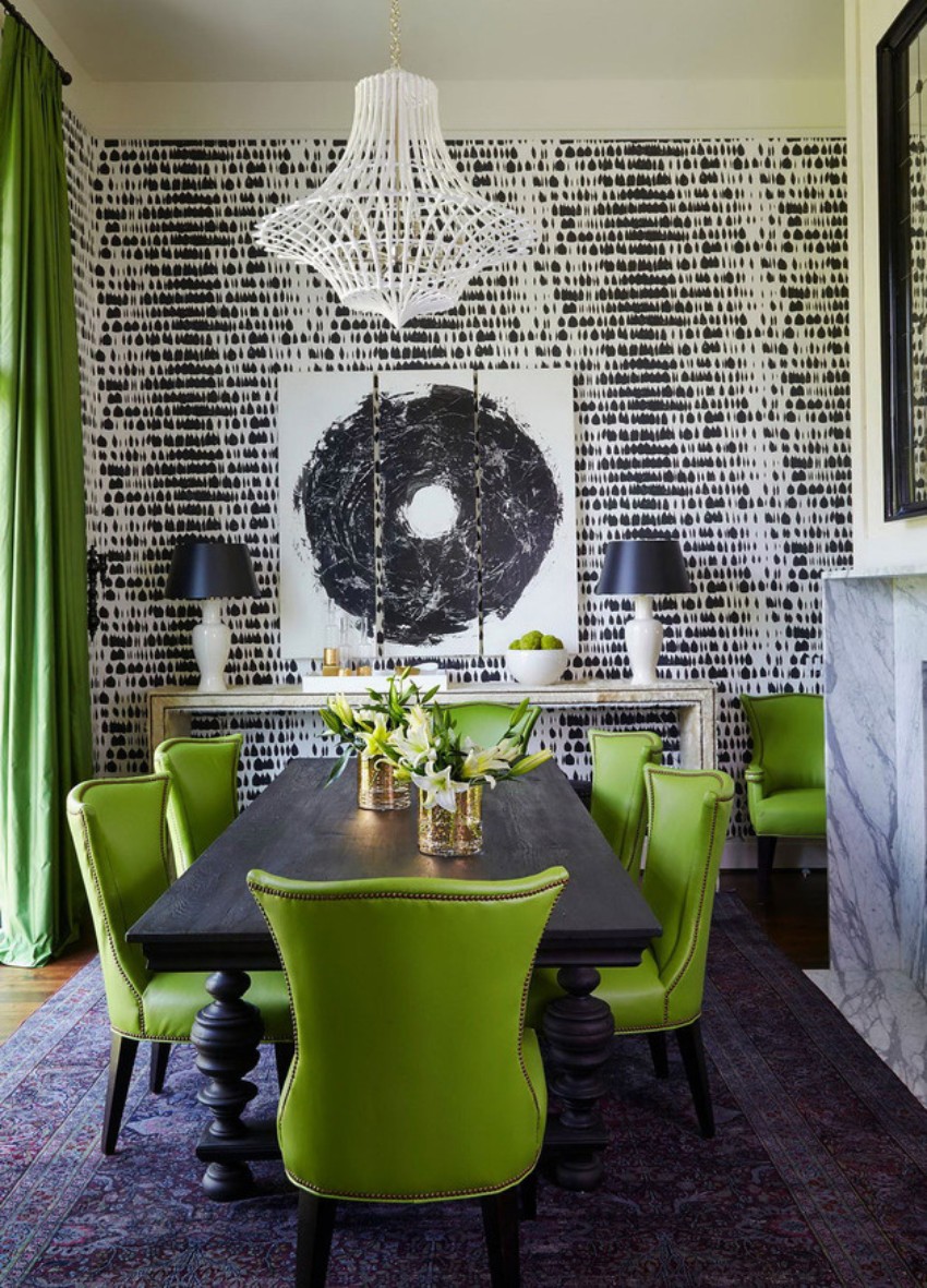 10 Dramatic Dining Rooms Full of Elegance