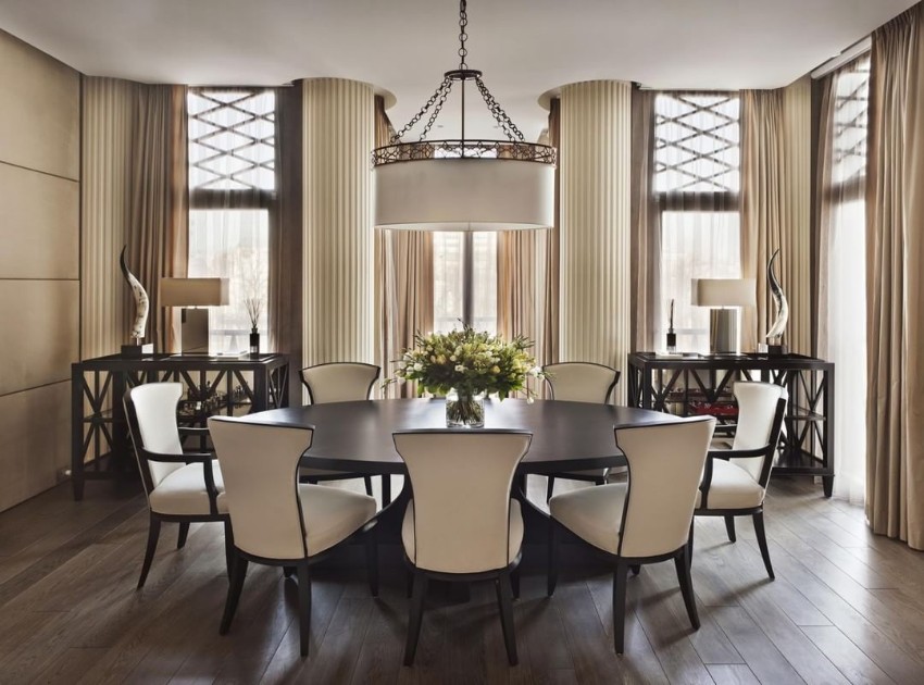 Luxury Dining Decor By Oleg Klodt Architecture & Design
