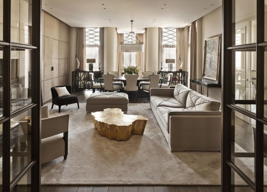 Luxury Dining Decor By Oleg Klodt Architecture & Design