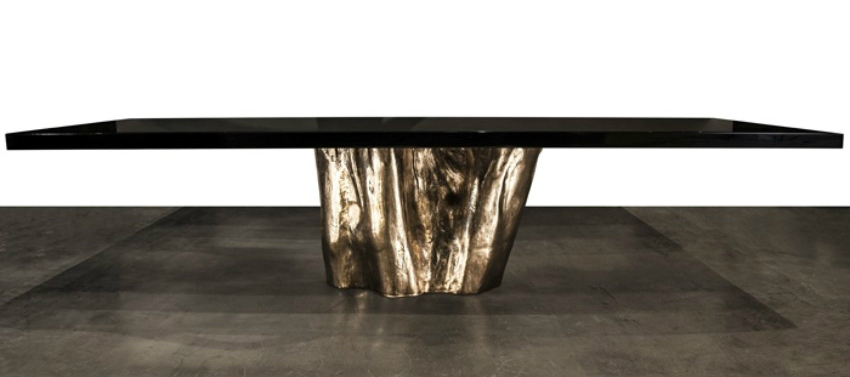 black dining tables, luxury dining tables, dining tables, luxury furniture, modern dining room, exclusive design, contemporary design, luxury brands