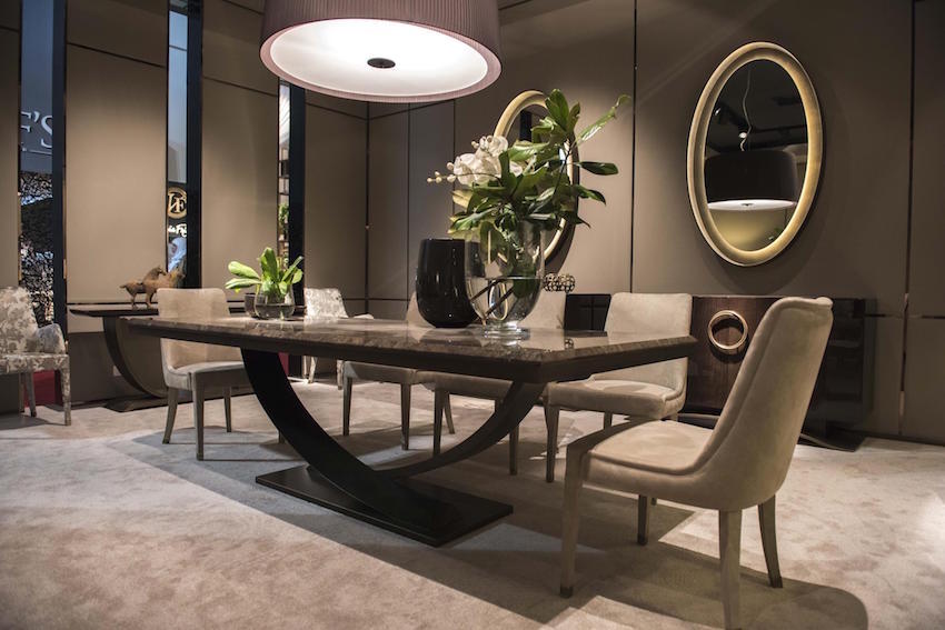13 Modern Dining Tables From Top Luxury, High End Contemporary Dining Room Furniture Brands