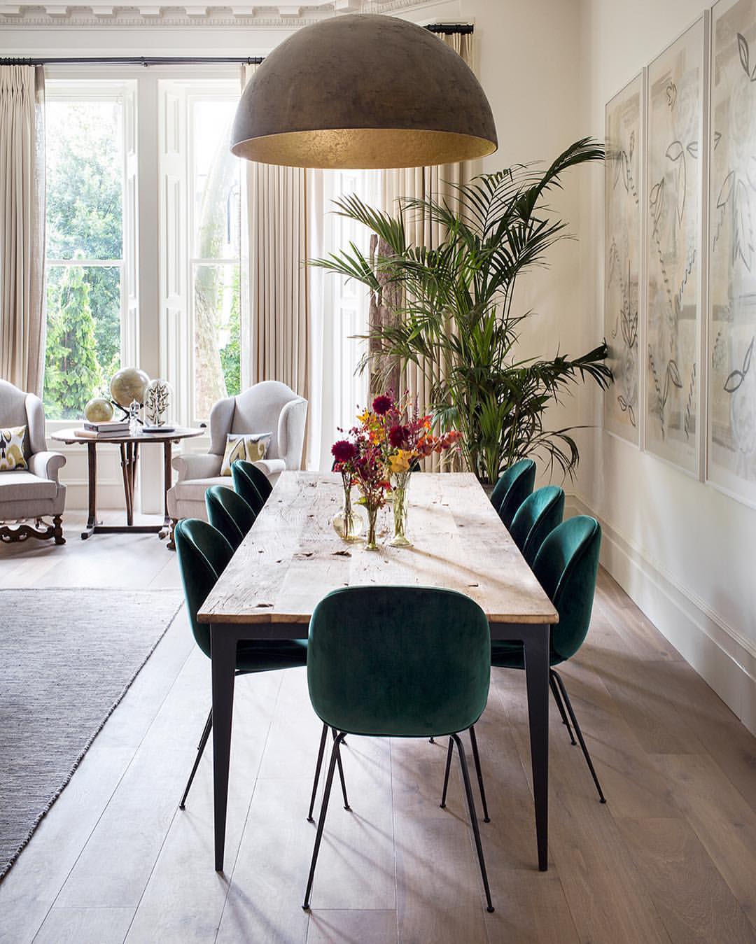 15 Velvet Dining Chairs For A Modern, Green Velvet Dining Room Chairs