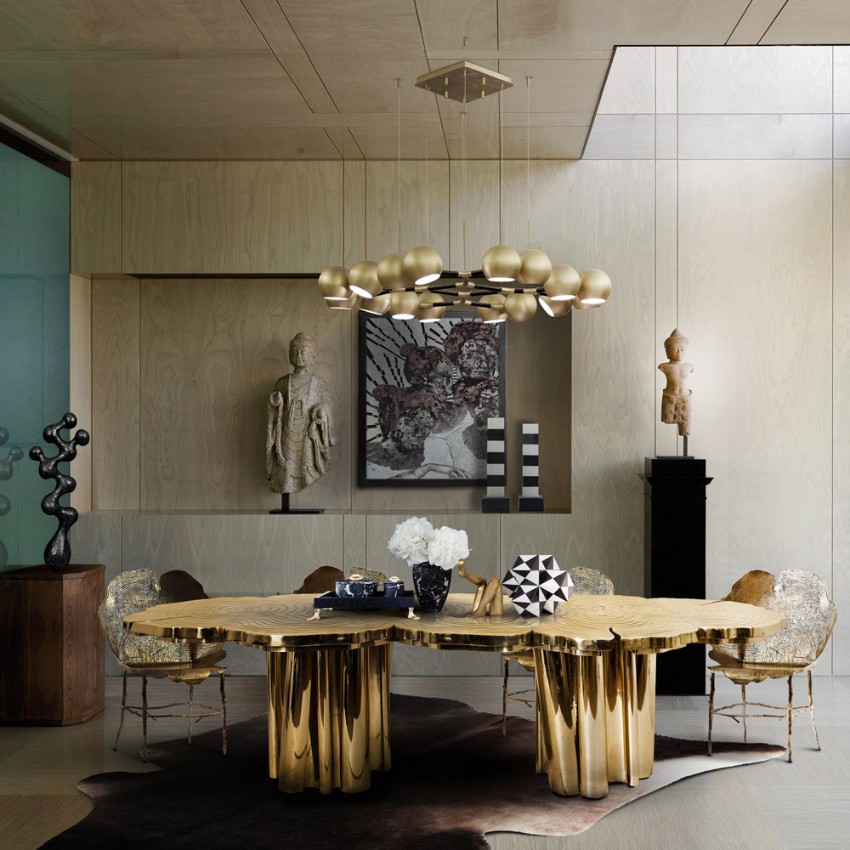 The Best Gold Dining Tables To Your, Best Dining Room Table Brands