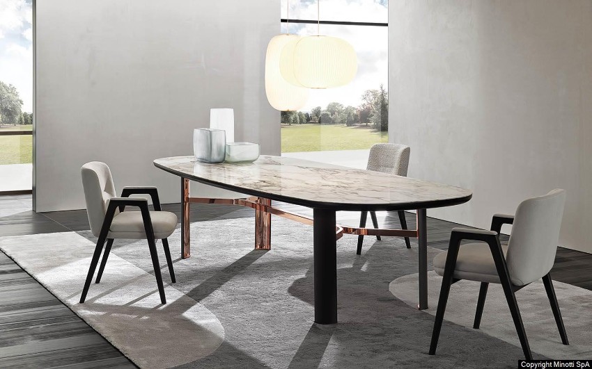 Contemporary Dining Tables for A Big Christmas Gathering