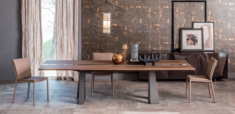 Contemporary Dining Tables for A Big Christmas Gathering