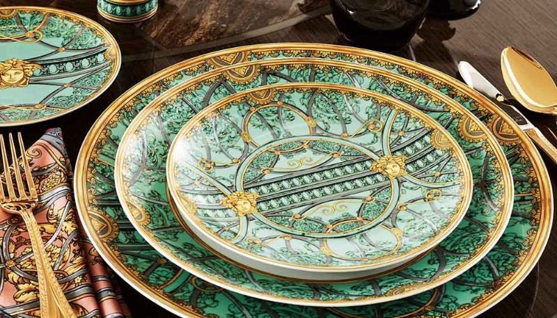 Get Festive with Versace’s Most Luxurious Tableware