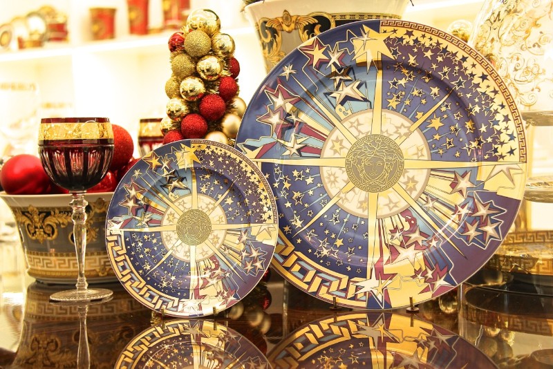 Get Festive with Versace’s Most Luxurious Tableware