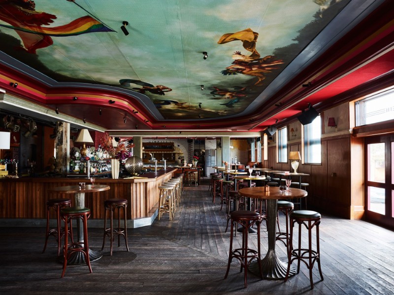 The Imperial Erskineville – A Kaleidoscope-Colored Dining Design