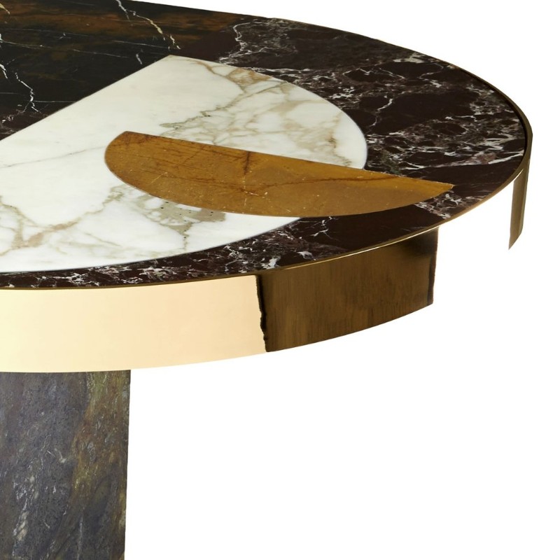 Half Moon Dining Table: An Iconic Piece By Lara Bohinc