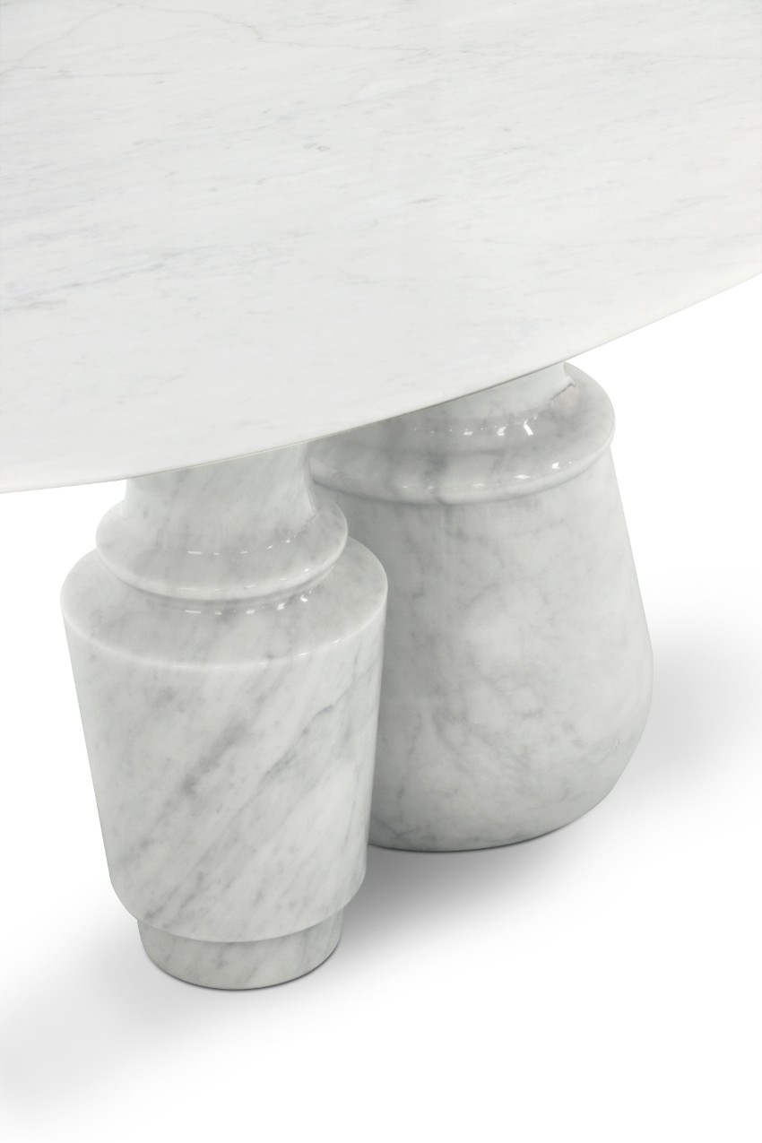 Pietra: A Statement Marble Table for Your Dining Room
