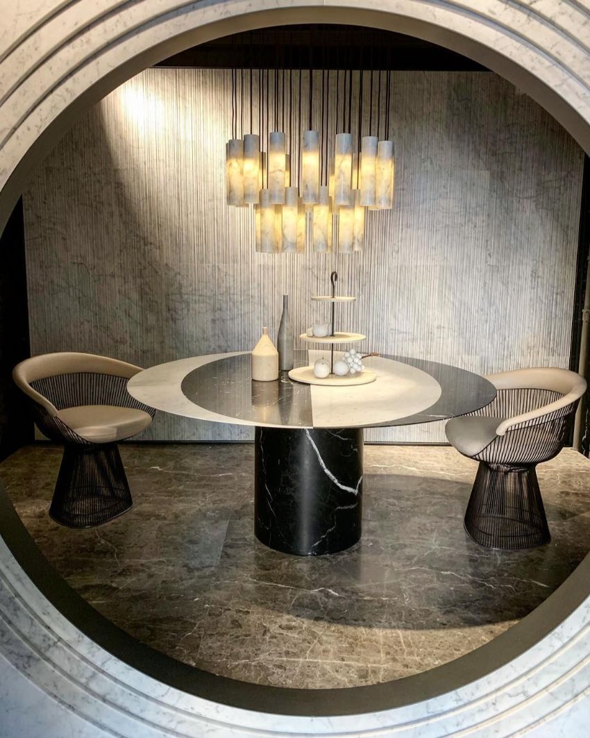 Luxury Dining Tables At Salone Del Mobile 2019