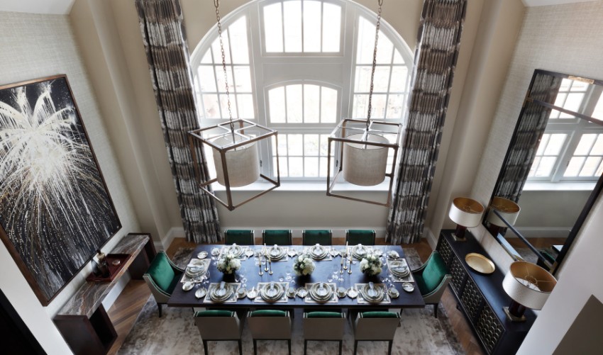Luxury Dining Rooms by Helen Green