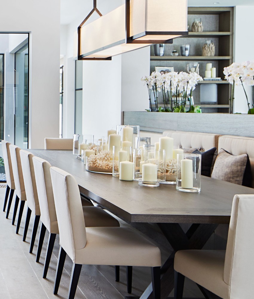 Luxury Dining Rooms by Helen Green