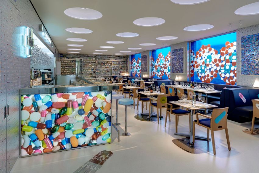 Unique Restaurants Inside Art Galleries