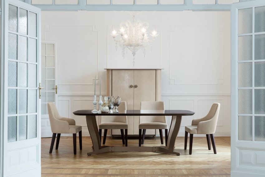 Luxury Dining Tables At The Showroom