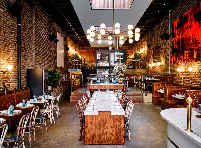 Return to Belle Époque with Sadelle’s Modern Restaurant by Ken Fulk
