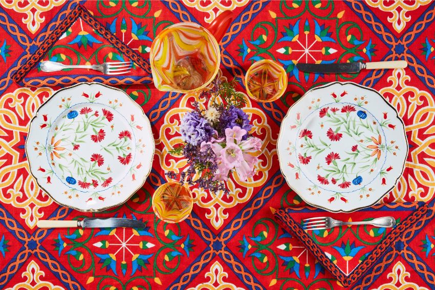 Carolina Herrera X Cabana - The New Luxury Tabletop Collection