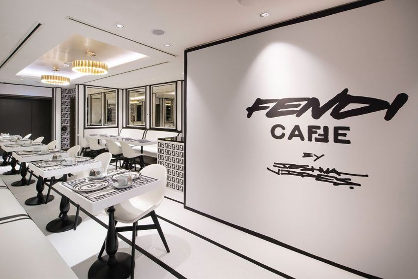 Fendi Caffe - Fine Dining Experience At Harrods by Joshua Vides